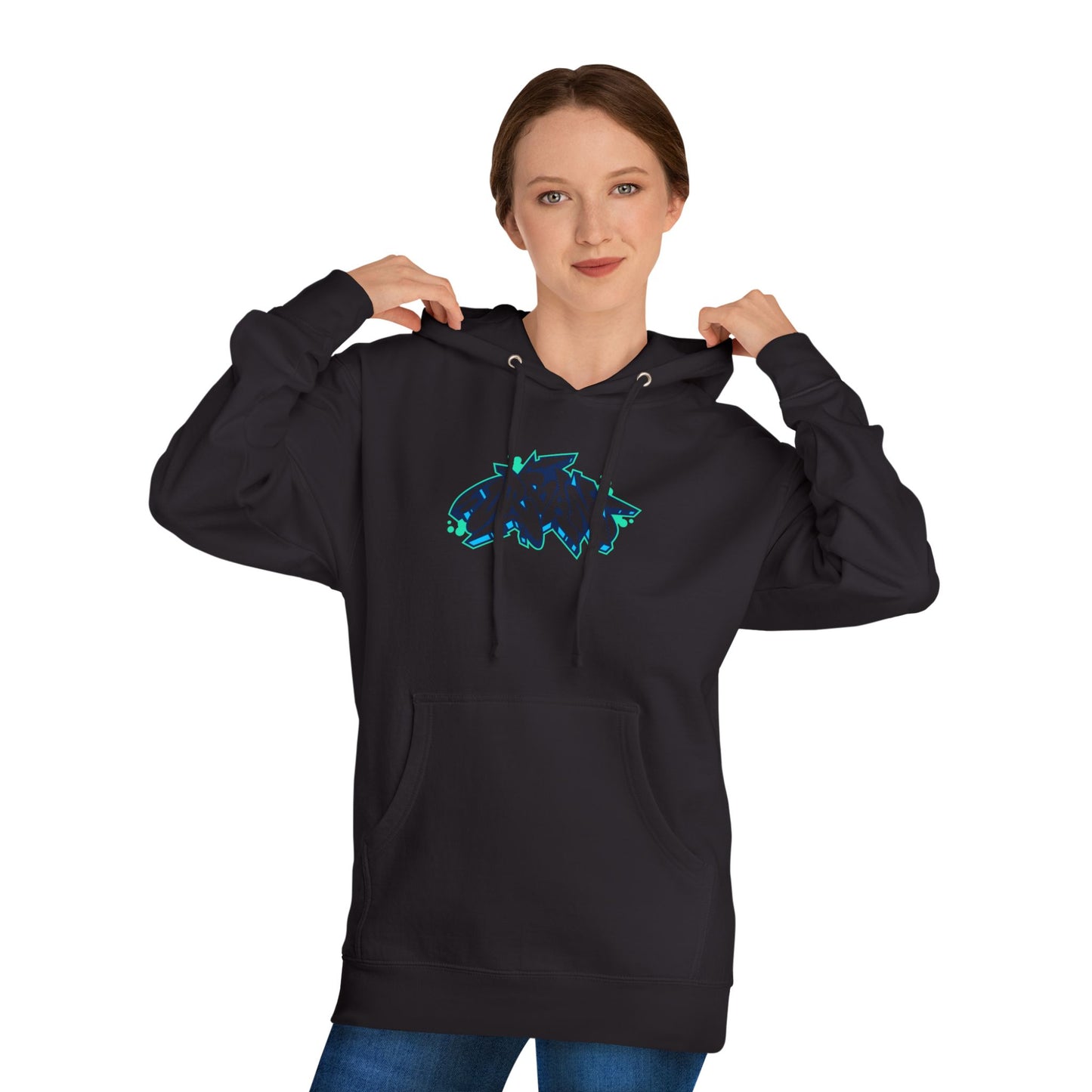 URBAN Graffiti Unisex Hooded Sweatshirt - Trendy Streetwear for Urban Fashion