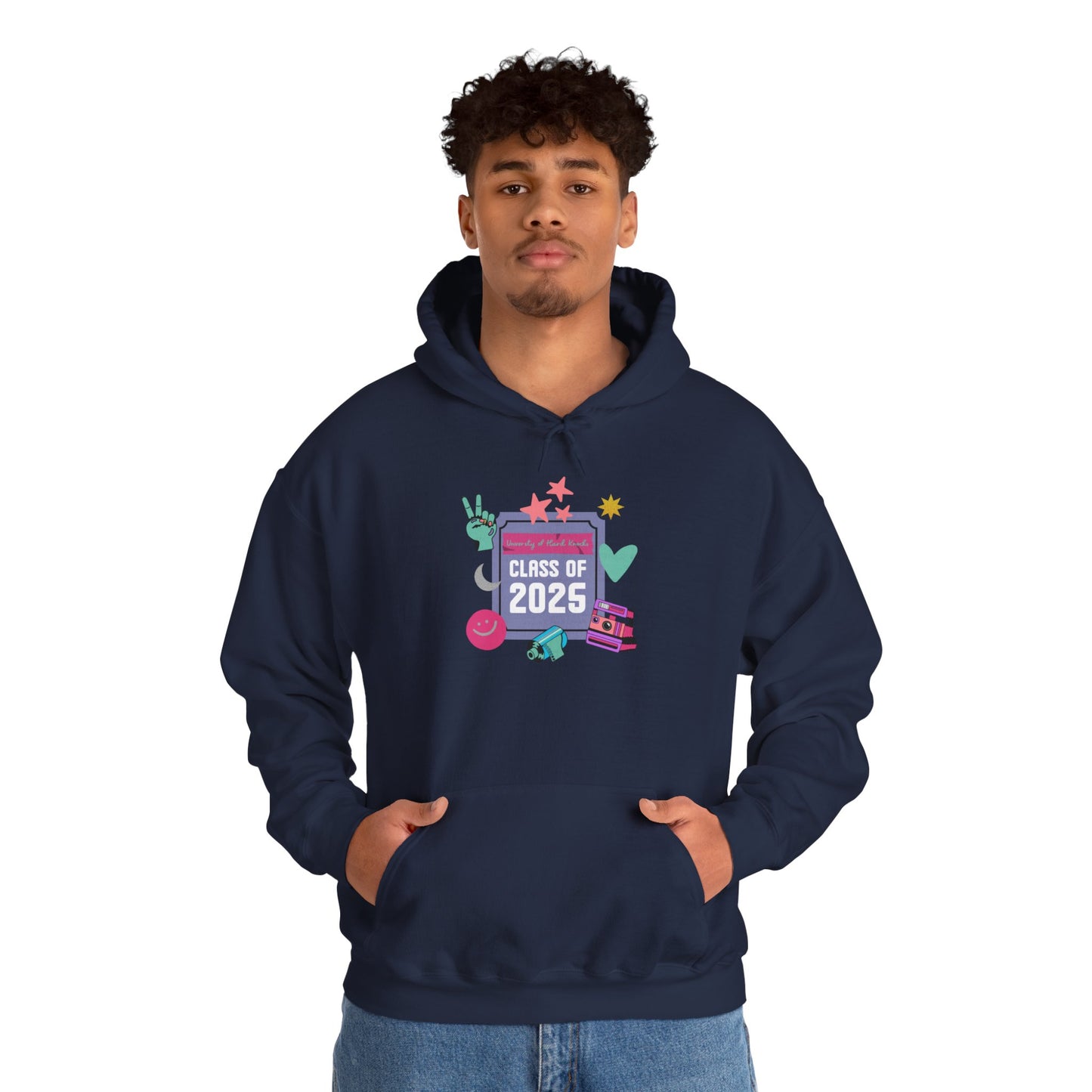 Class of 2025 Graduation Hoodie, Unisex Heavy Blend Hooded Sweatshirt, High School Graduation Gift, Casual Cool Style, College Hoodie