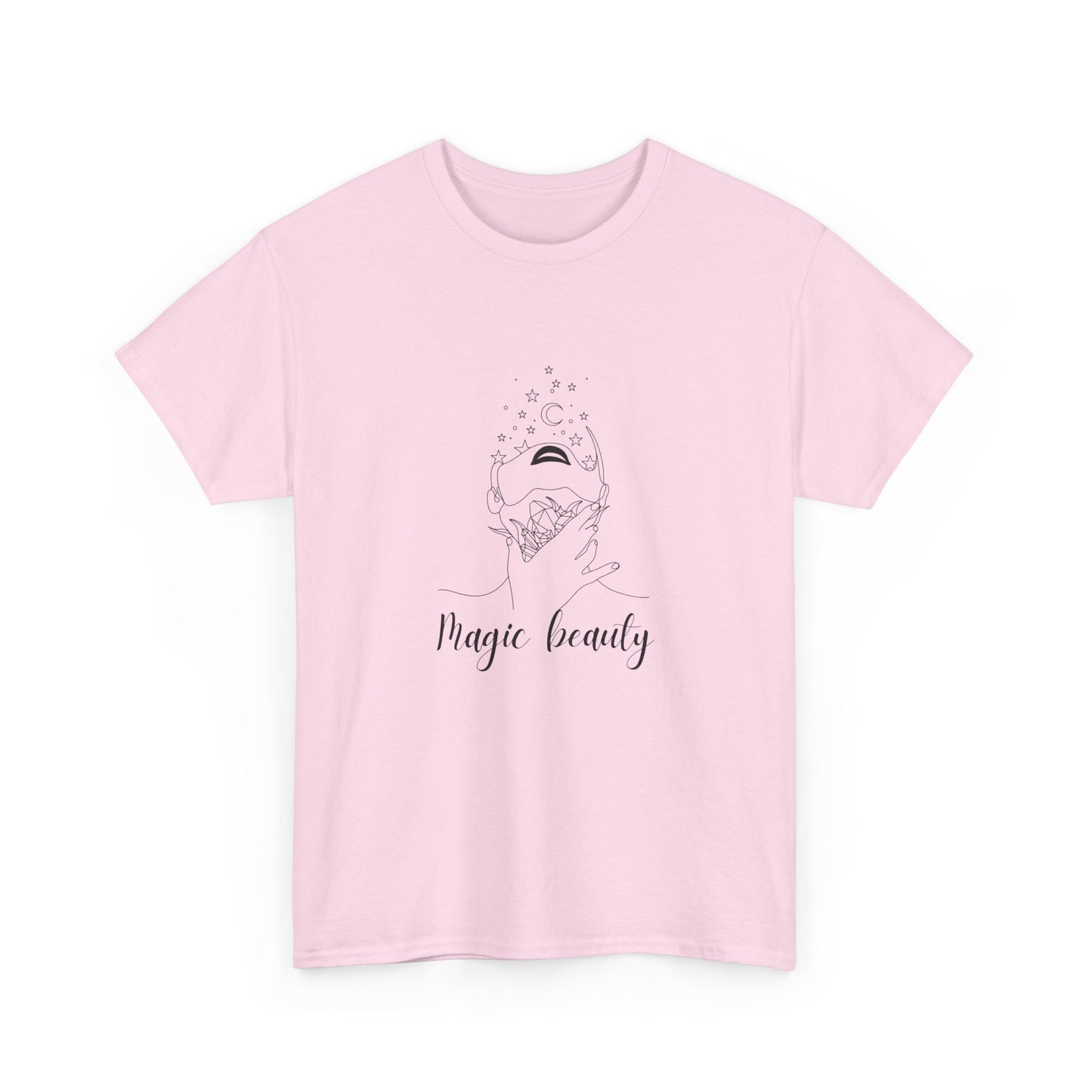 100% Heavy Cotton Tee - Magical Beauty Graphic Tee, Casual Everyday Wear, Gift for Her, Eco-Friendly Fashion, Summer Wardrobe Essential