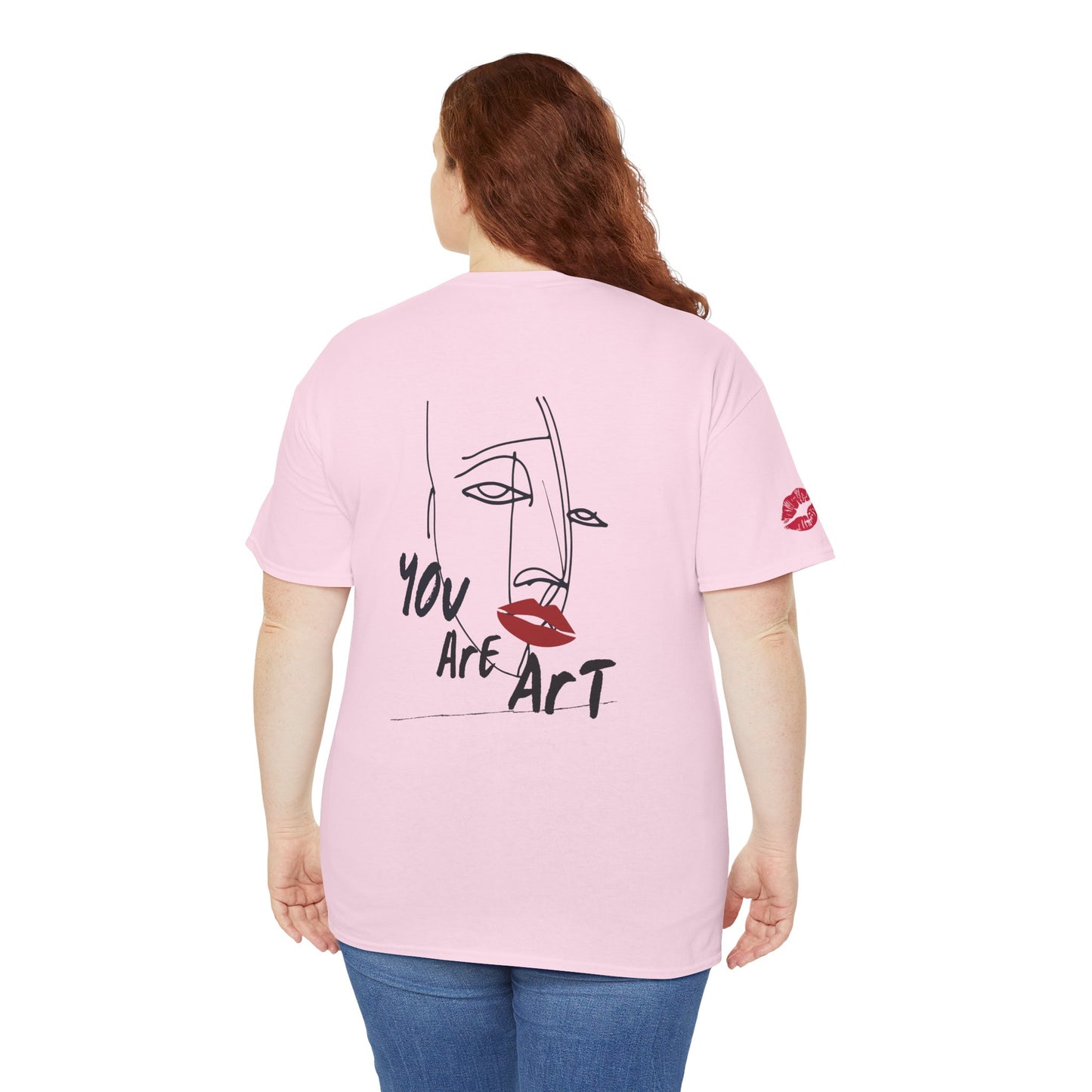 YOU ARE ART - SINGLE, TAKEN... Artistic Unisex Cotton Tee with Heartfelt Prints, Casual Wear, Gift for Artists, Streetwear, Inspirational Fashion