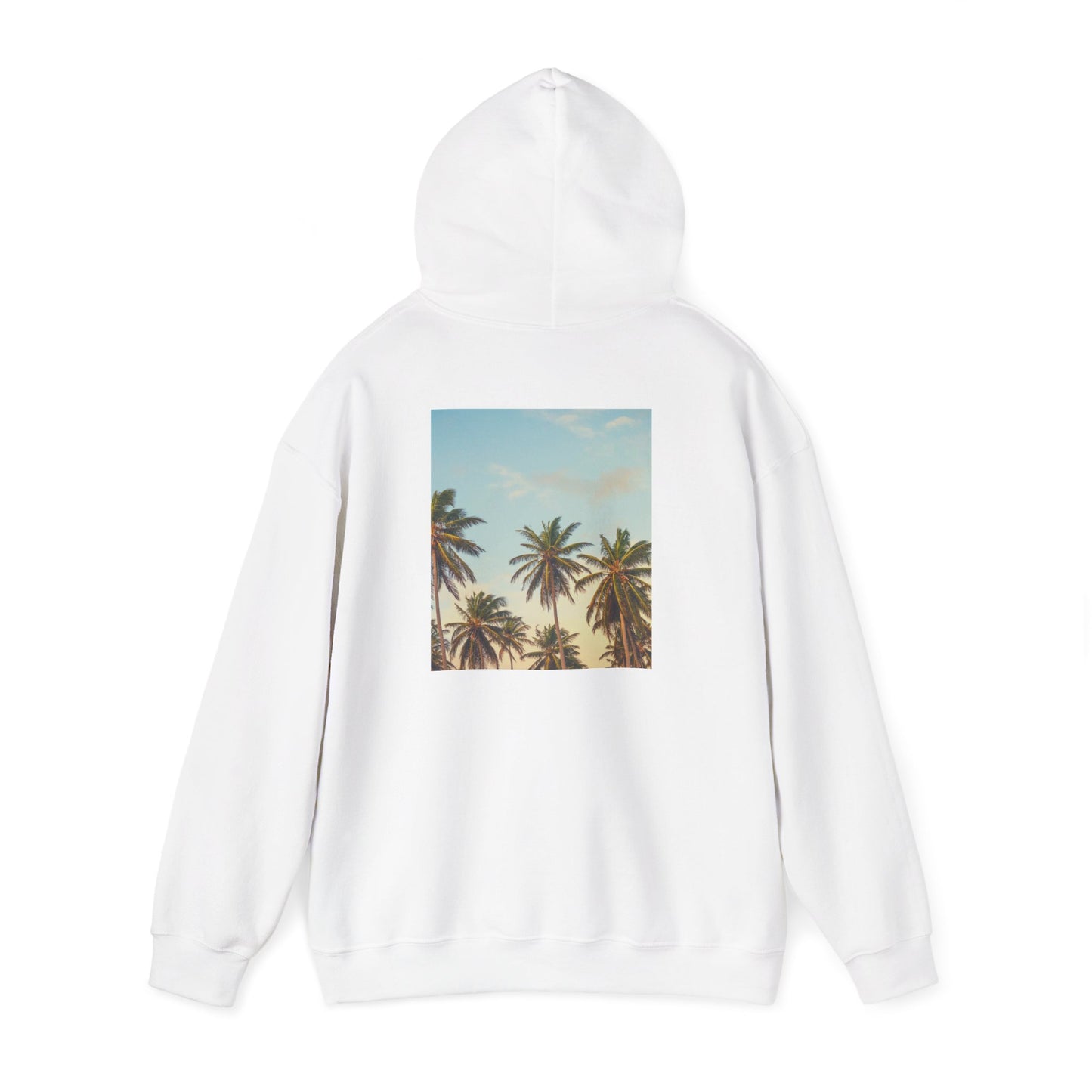 California Palm Trees Hoodie, Unisex Sweatshirt, Coastal Style Apparel, Summer Vibes Gift, Vacation Wardrobe Essential