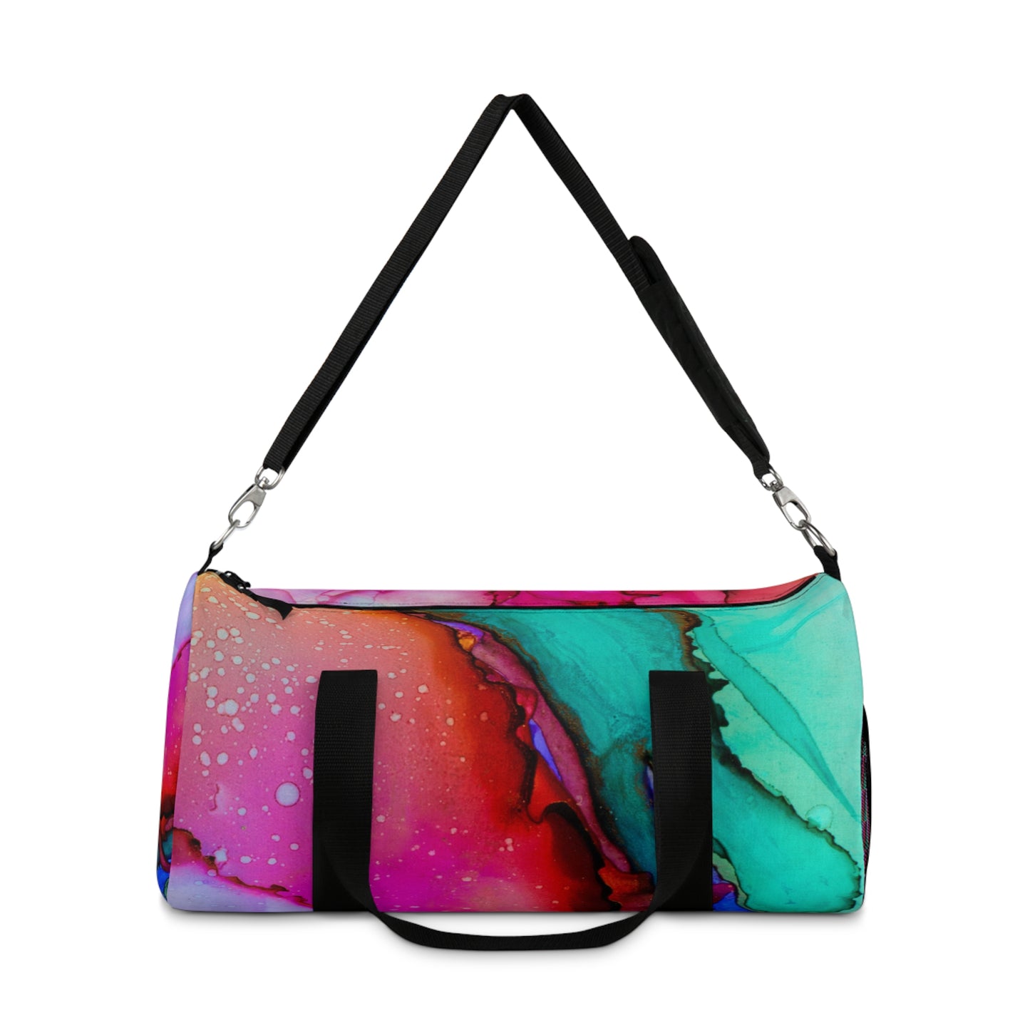 Vibrant Abstract Duffel Bag | Travel Bag, Gym Tote, Weekend Getaway, Colorful Bag, Unique Gift
