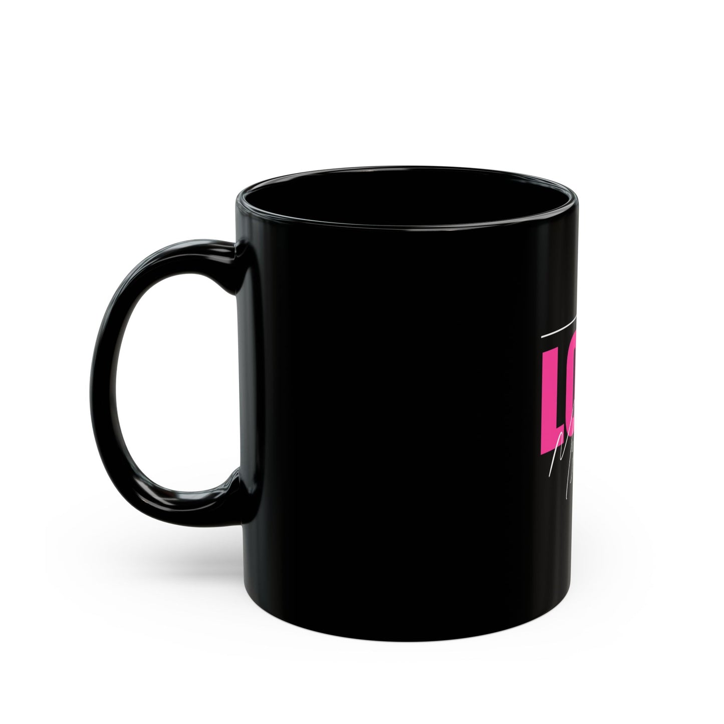 Self-Love Black Mug - Coffee Cup, Gift for Mom, Self-Care, Motivational, Daily Affirmation, Empowerment