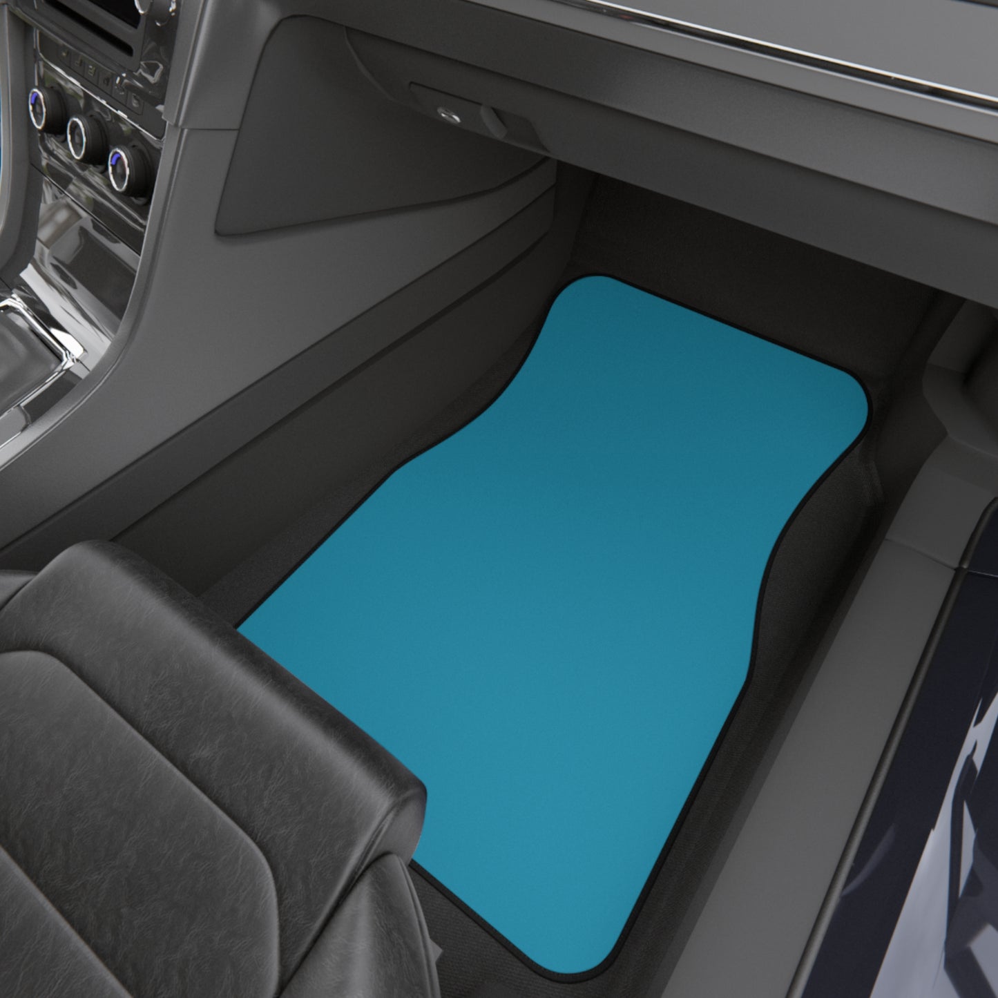 Elegant Blue Marble Car Mats, Luxe Vehicle Accessories, Custom Auto Mats, Stylish Car Interior Decor, Ocean-Inspired Floor Mats