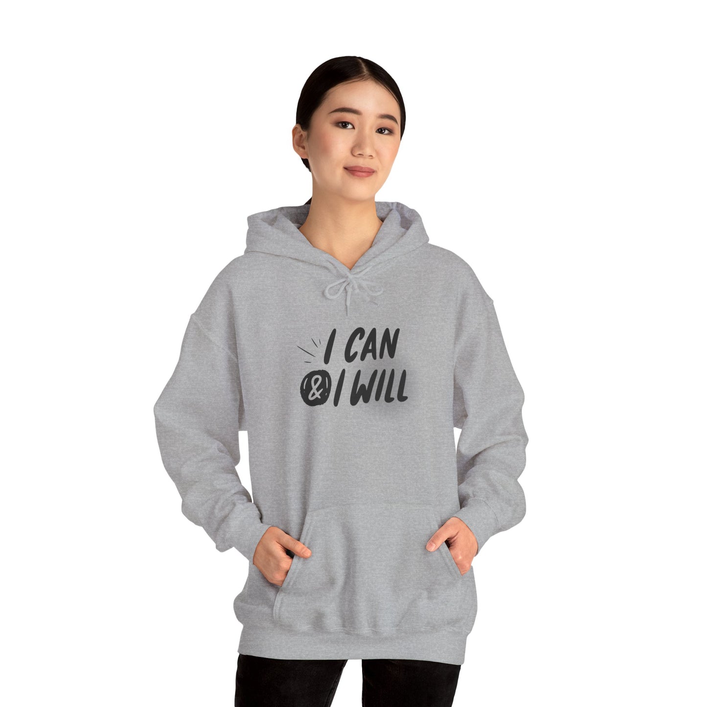 Motivational Hoodie for Empowerment, Cozy Sweatshirt for Inspirational Gift, Unisex Apparel, Perfect for Casual Wear, Gym and Self-Care