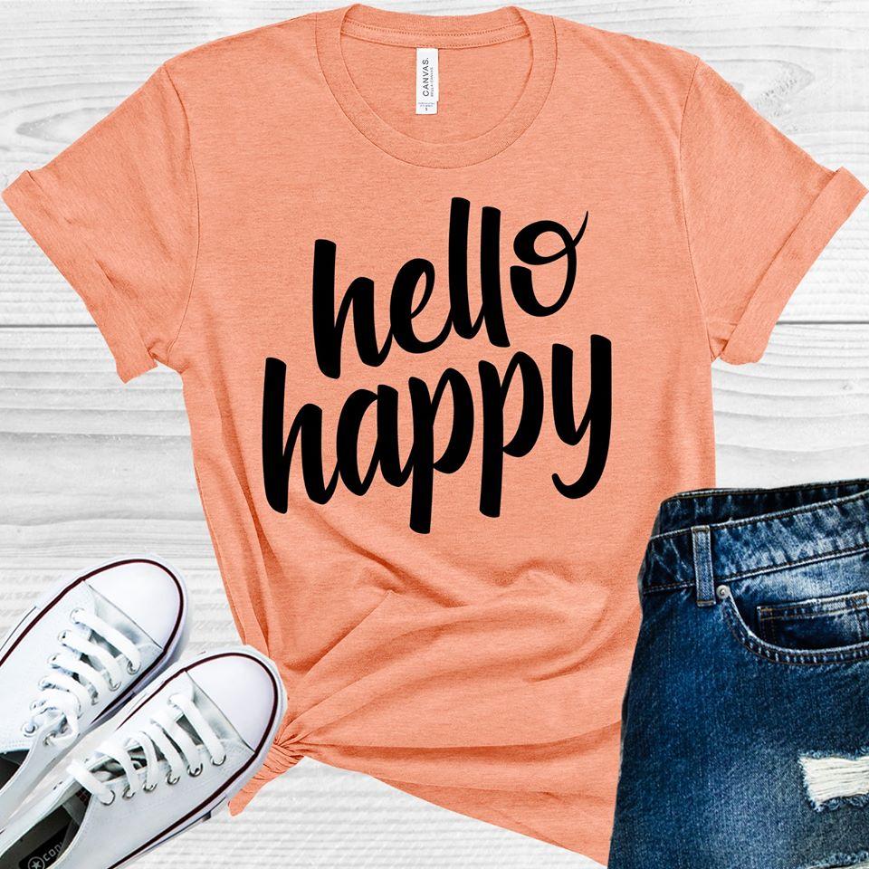 Hello Happy Graphic Tee