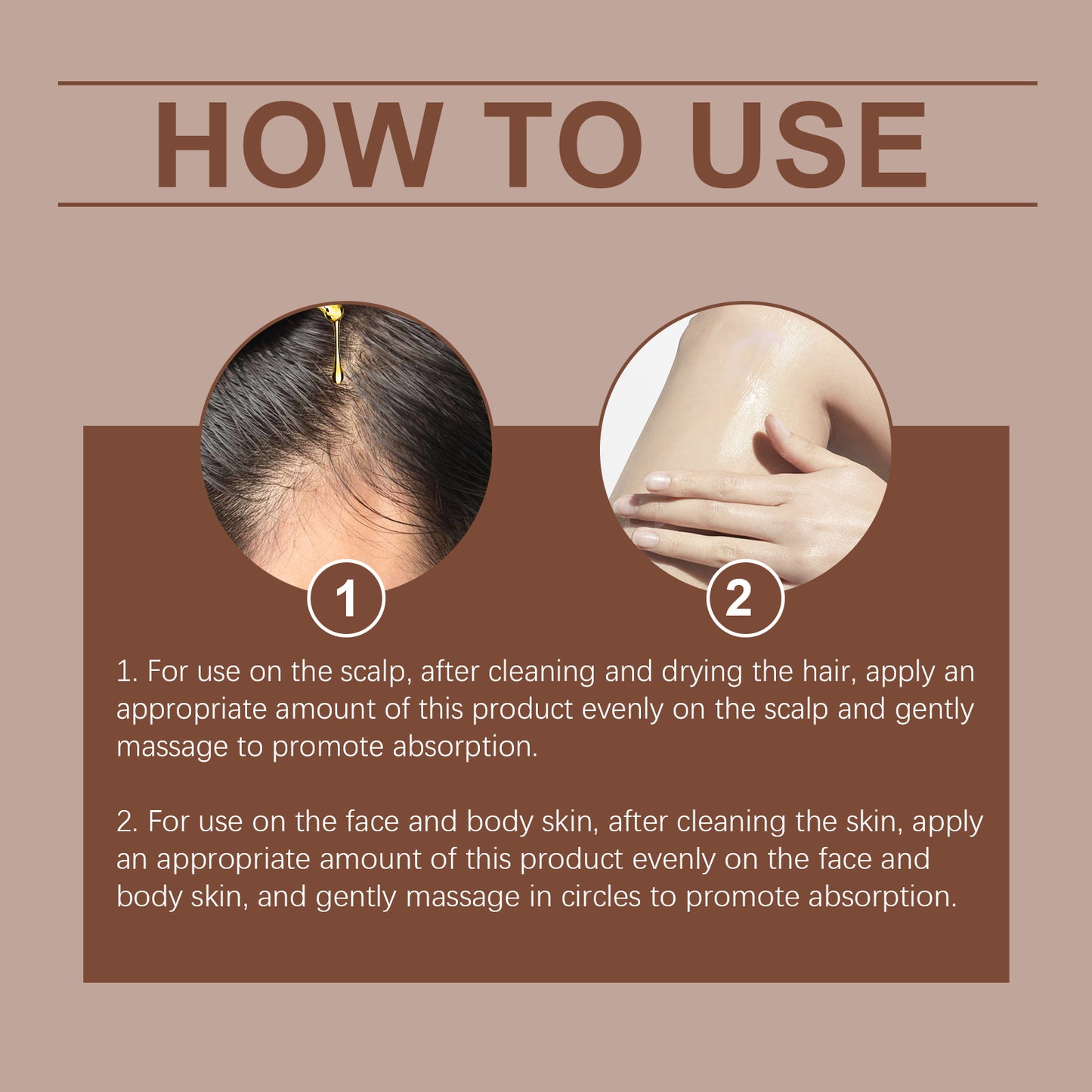 WoodSleep Skin Care Castor Oil Hydrating Repair Hydrating Nourishing Hair Follicle Care Soft Multi-Effect Essence