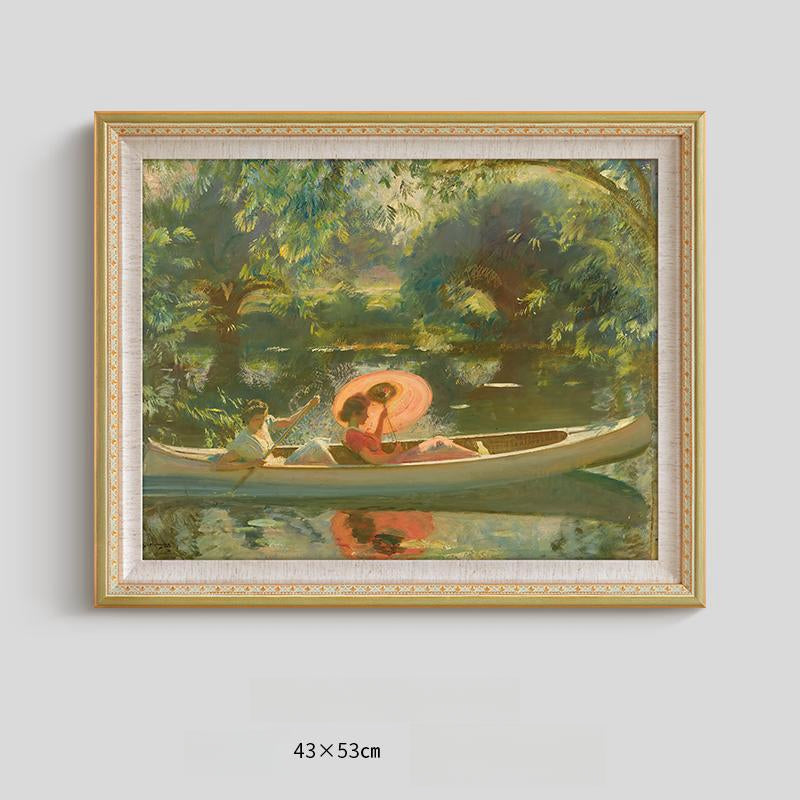 Vintage French Wall Painting Set-8