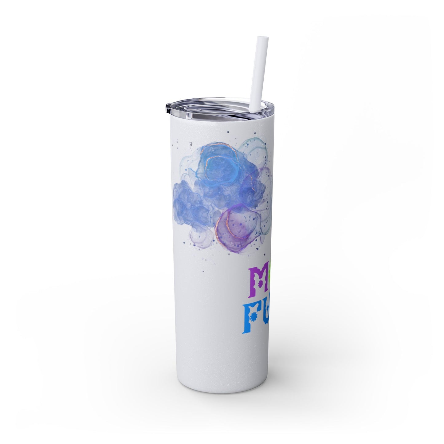 Mom Fuel Skinny Tumbler, 20oz Travel Cup, Gift for Moms, Fun Drinkware for Mothers, Perfect for Coffee and Tea