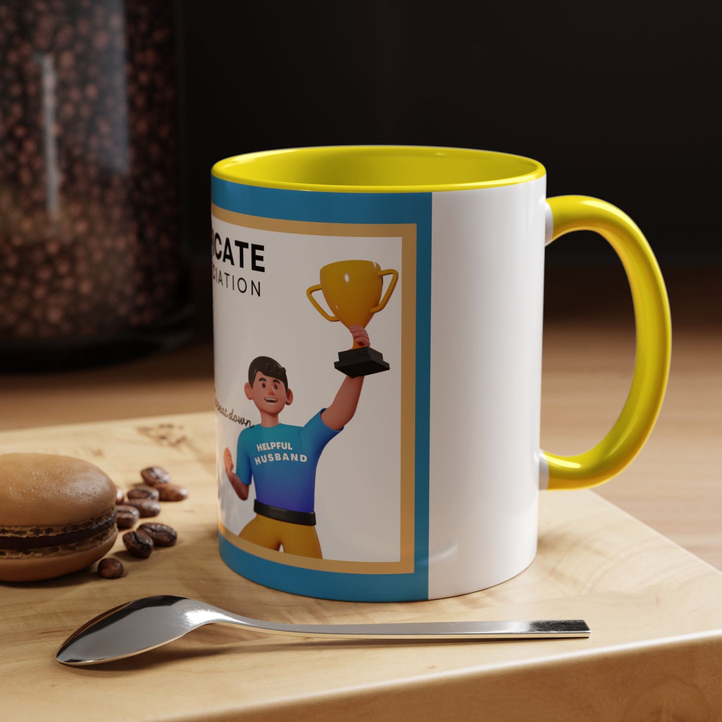 Appreciation Coffee Mug, Leave the Toilet Seat Down, Perfect Gift for Husband, Funny Mug, Award Mug, Cute Office Mug, 11oz & 15oz Options, Motivational Mug