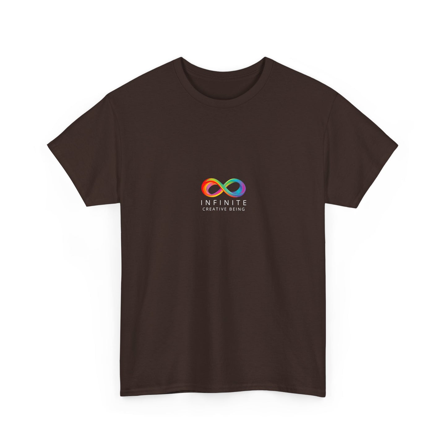 Colorful Infinite Creative Being Unisex Tee, Inclusive Fashion, Everyday Casual Wear, Gift for Friends