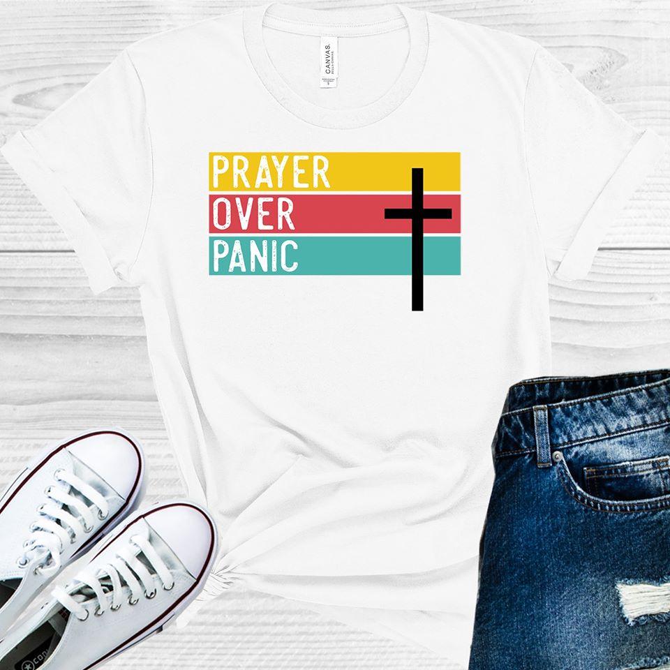 Prayer Over Panic Graphic Tee