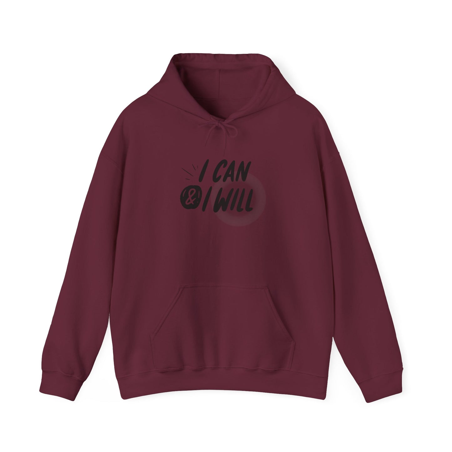Motivational Hoodie for Empowerment, Cozy Sweatshirt for Inspirational Gift, Unisex Apparel, Perfect for Casual Wear, Gym and Self-Care
