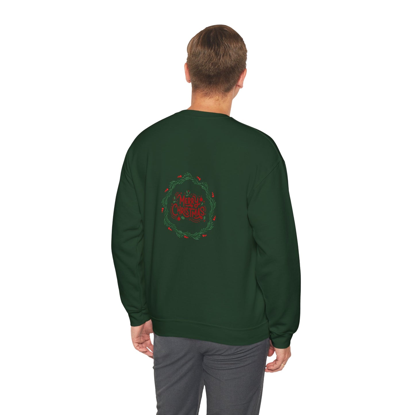 Merry Christmas Crewneck Sweatshirt, Holiday Sweatshirt, Winter Apparel, Warm Gift, Unisex Sweatshirt, Casual Style