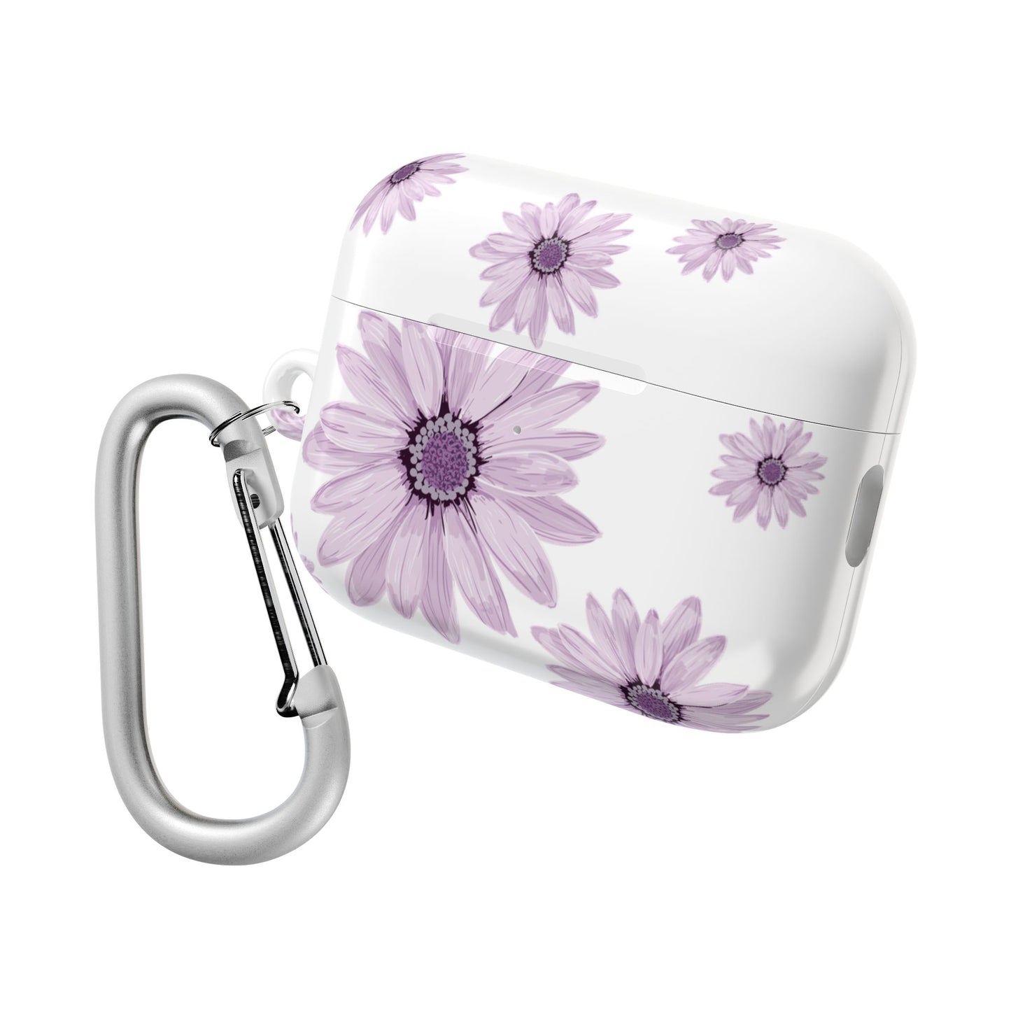 Chic Floral AirPod Cases, Stylish Accessories, Flower Pattern, Gifts for Her, Trendy Tech, Aesthetic Earbud Covers