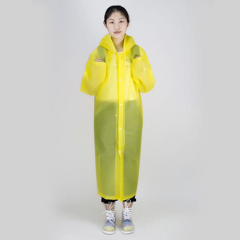 Candy-Colored Transparent Ponchos
