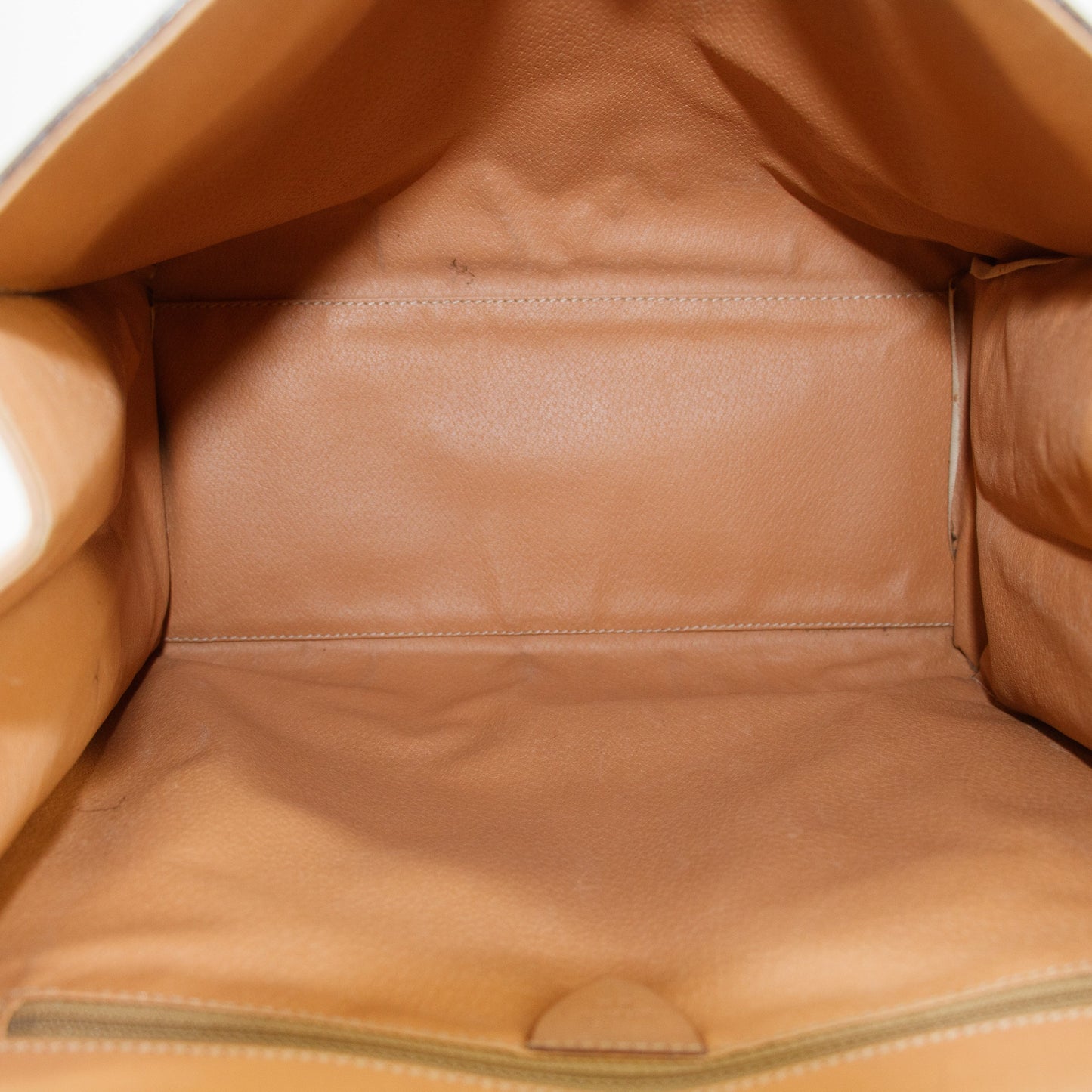 Celine Brown Macadam PVC x Leather Tote Bag #9395