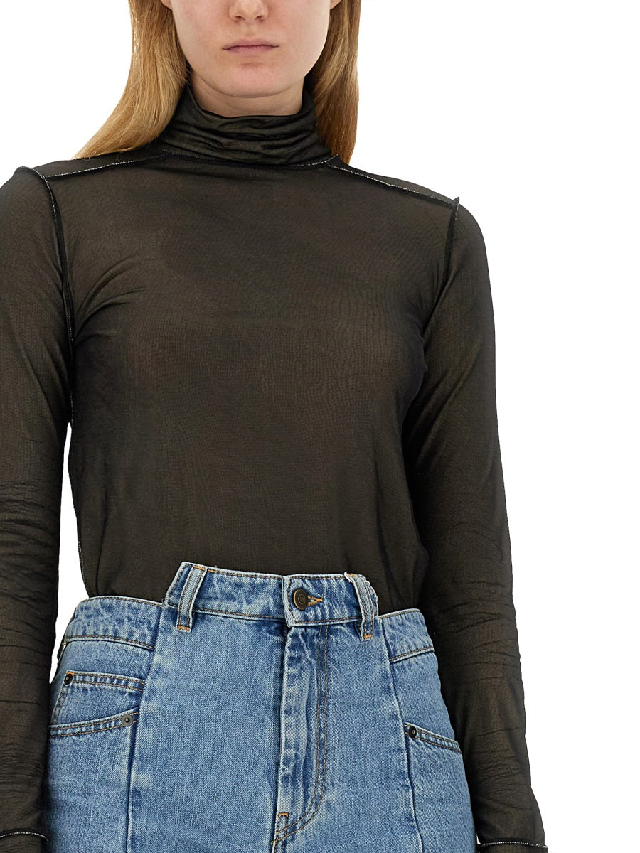 Maison Margiela Women Turtleneck Bodysuit