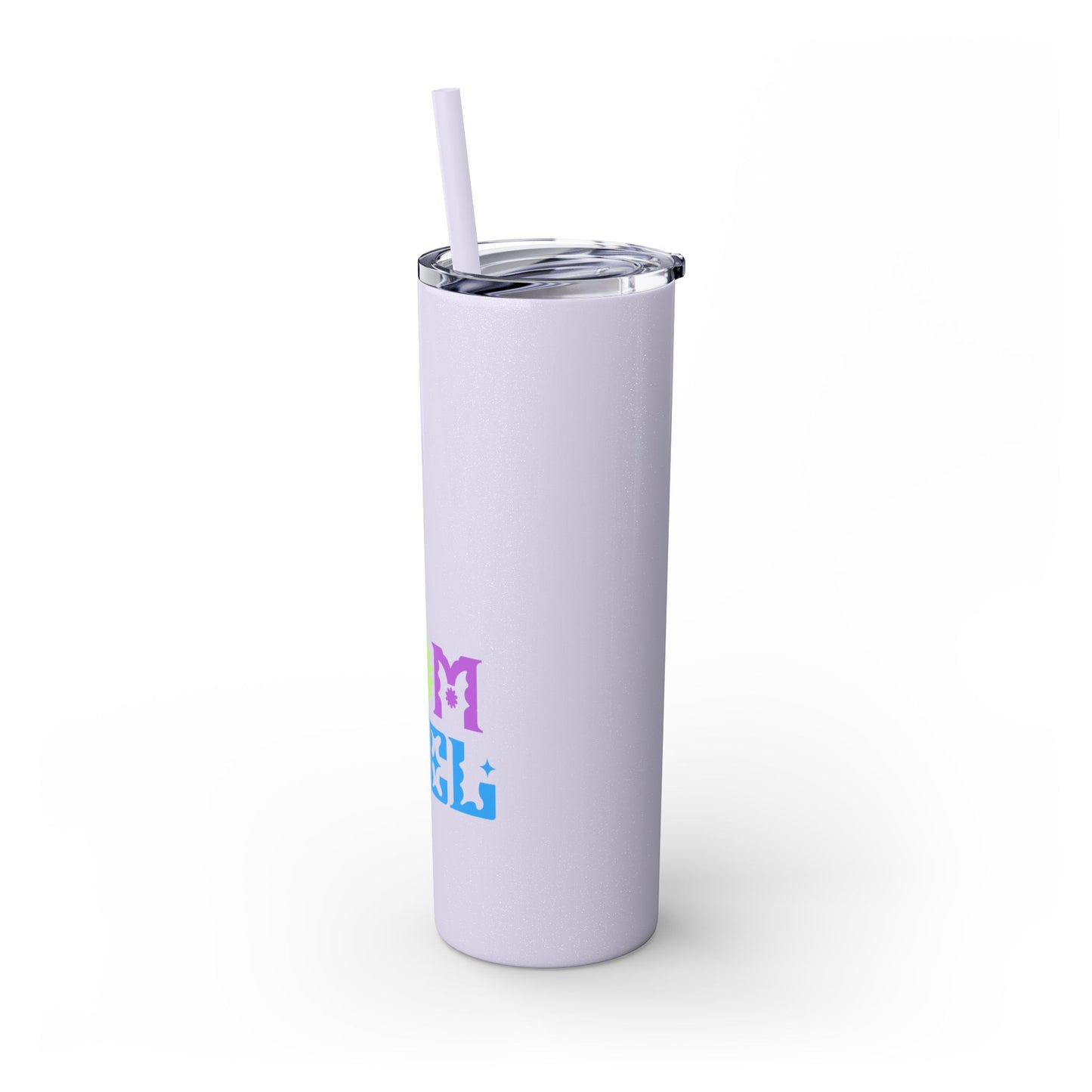 Mom Fuel Skinny Tumbler, 20oz Travel Cup, Gift for Moms, Fun Drinkware for Mothers, Perfect for Coffee and Tea