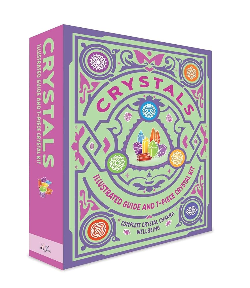 Crystals: Illustrated Guide and 7-Piece Crystal Kit