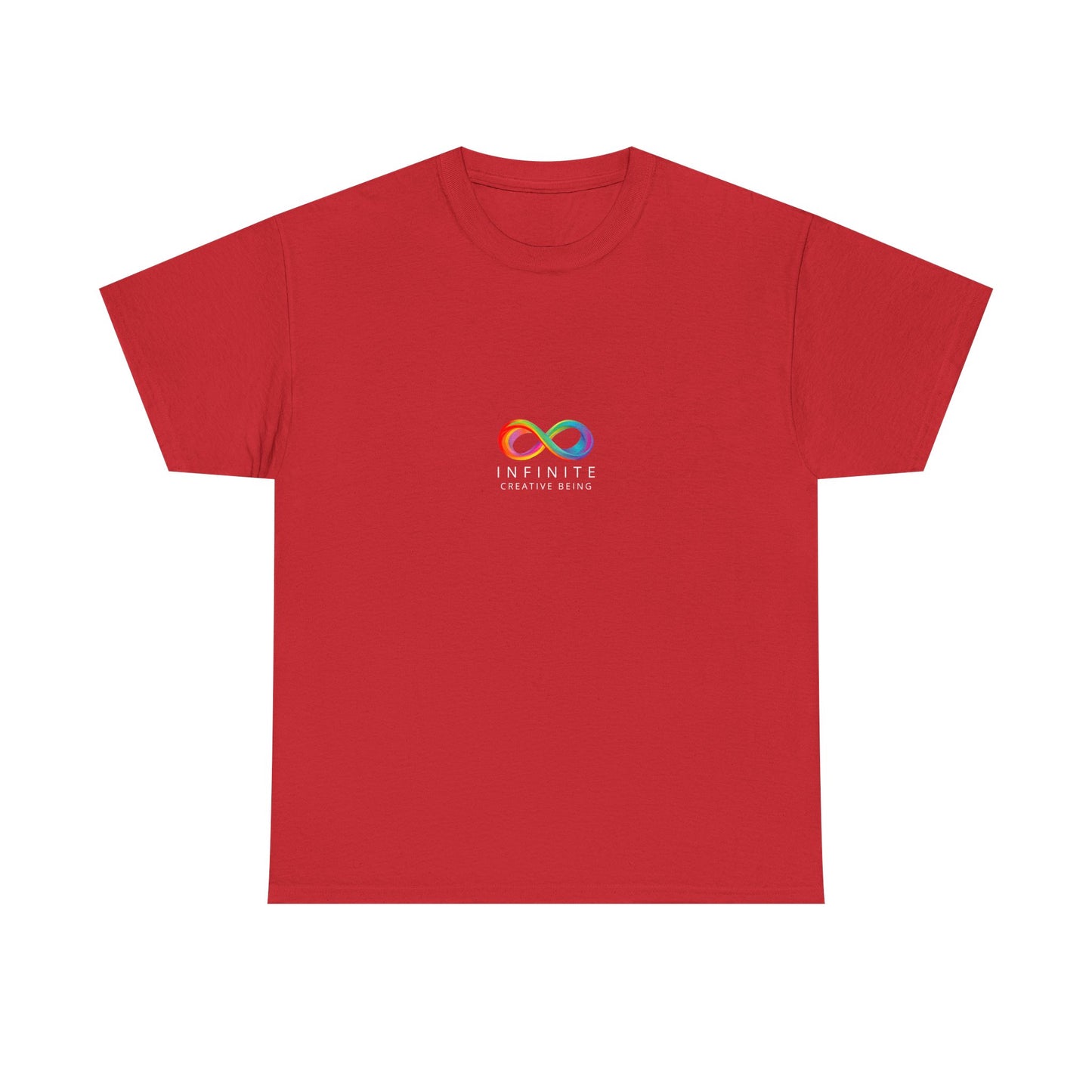 Colorful Infinite Creative Being Unisex Tee, Inclusive Fashion, Everyday Casual Wear, Gift for Friends