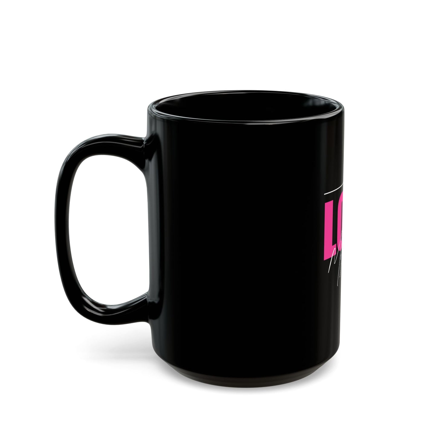 Self-Love Black Mug - Coffee Cup, Gift for Mom, Self-Care, Motivational, Daily Affirmation, Empowerment