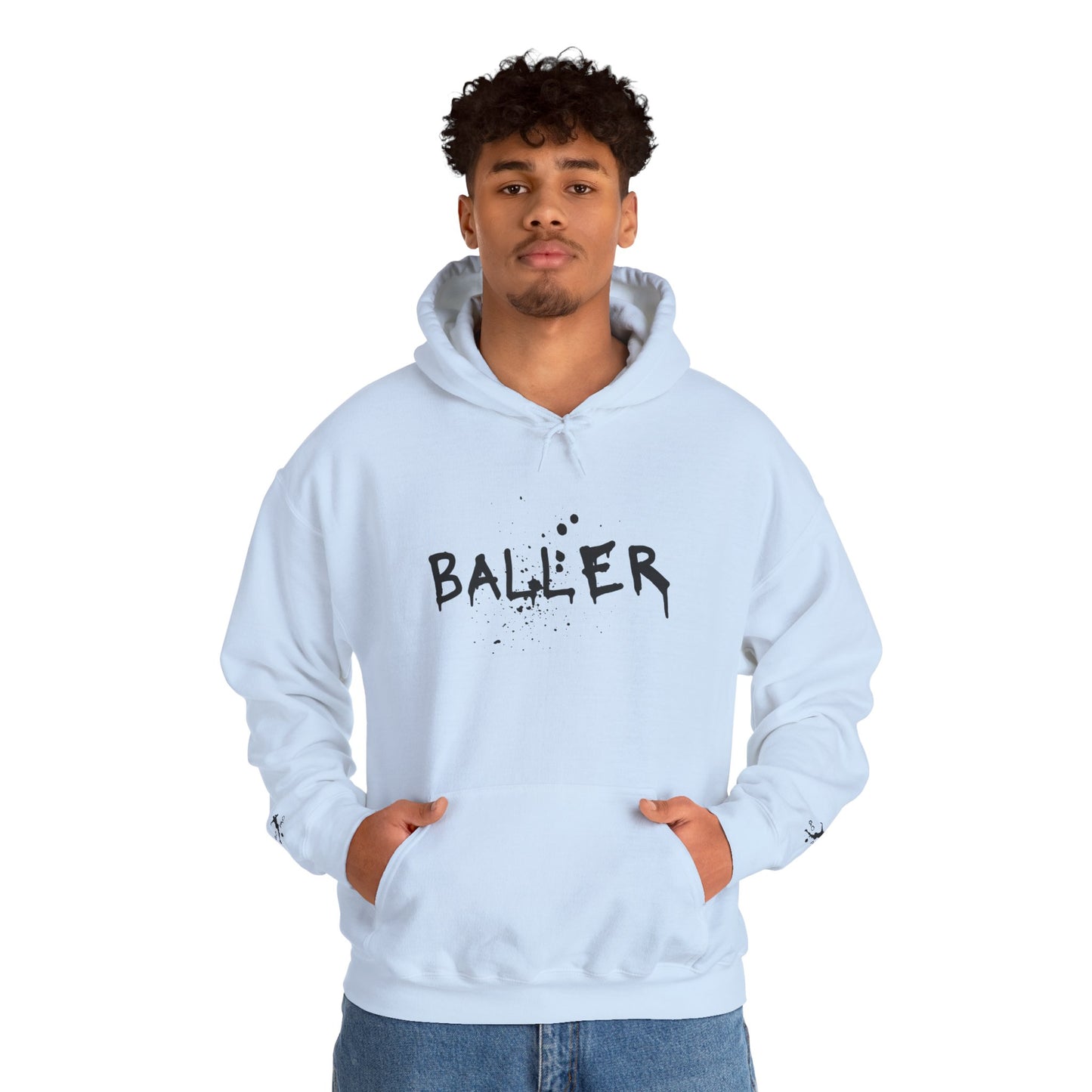 GO PRO Baller Hoodie - Unisex Heavy Blend™ Sweatshirt for Sports Lovers, Gift for Athletes, Streetwear Style, Casual Wear, Birthday Gift