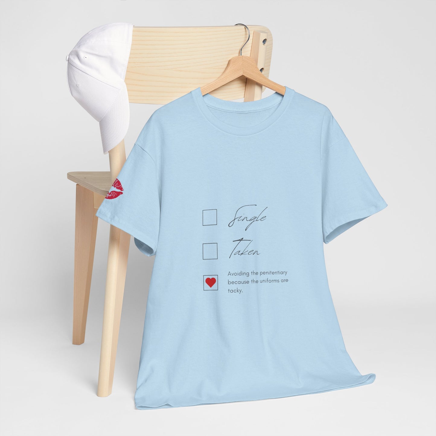 YOU ARE ART - SINGLE, TAKEN... Artistic Unisex Cotton Tee with Heartfelt Prints, Casual Wear, Gift for Artists, Streetwear, Inspirational Fashion