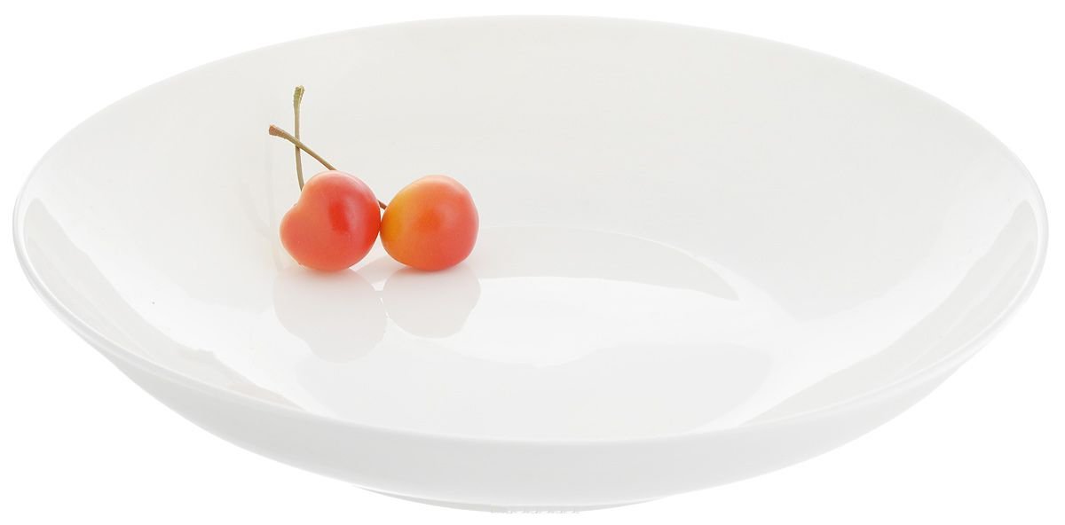 White Round Deep Plate 10" inch | 25.5 Cm-4