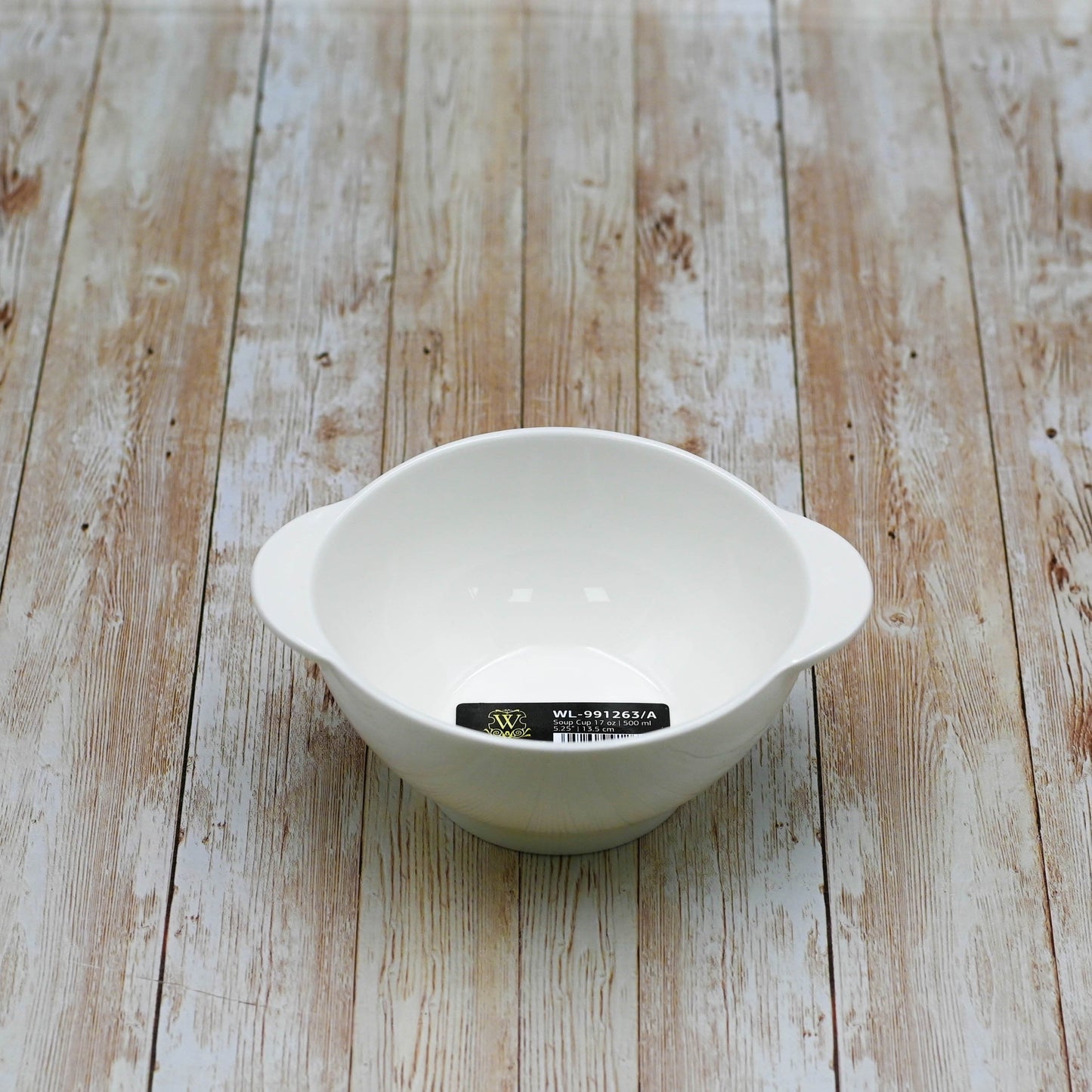 Bamboo And Fine Porcelain Set For Single Serve Soup Or Cereal Or Your Favorite Dessert-4