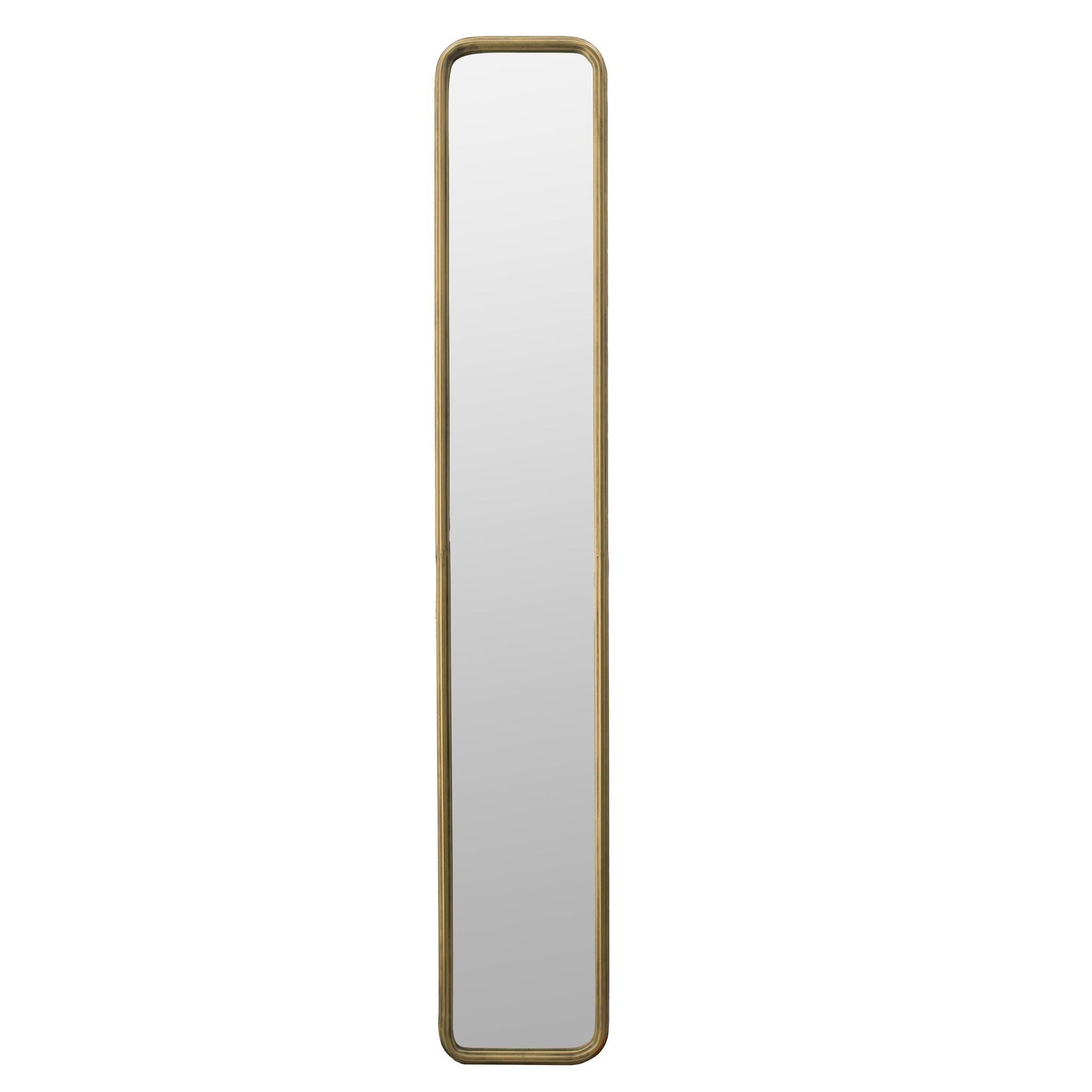 Full Length Mirror With AntiqueMetal Frame, Long Mirror For Hallway Living Room Bedroom Bathroom - Gold