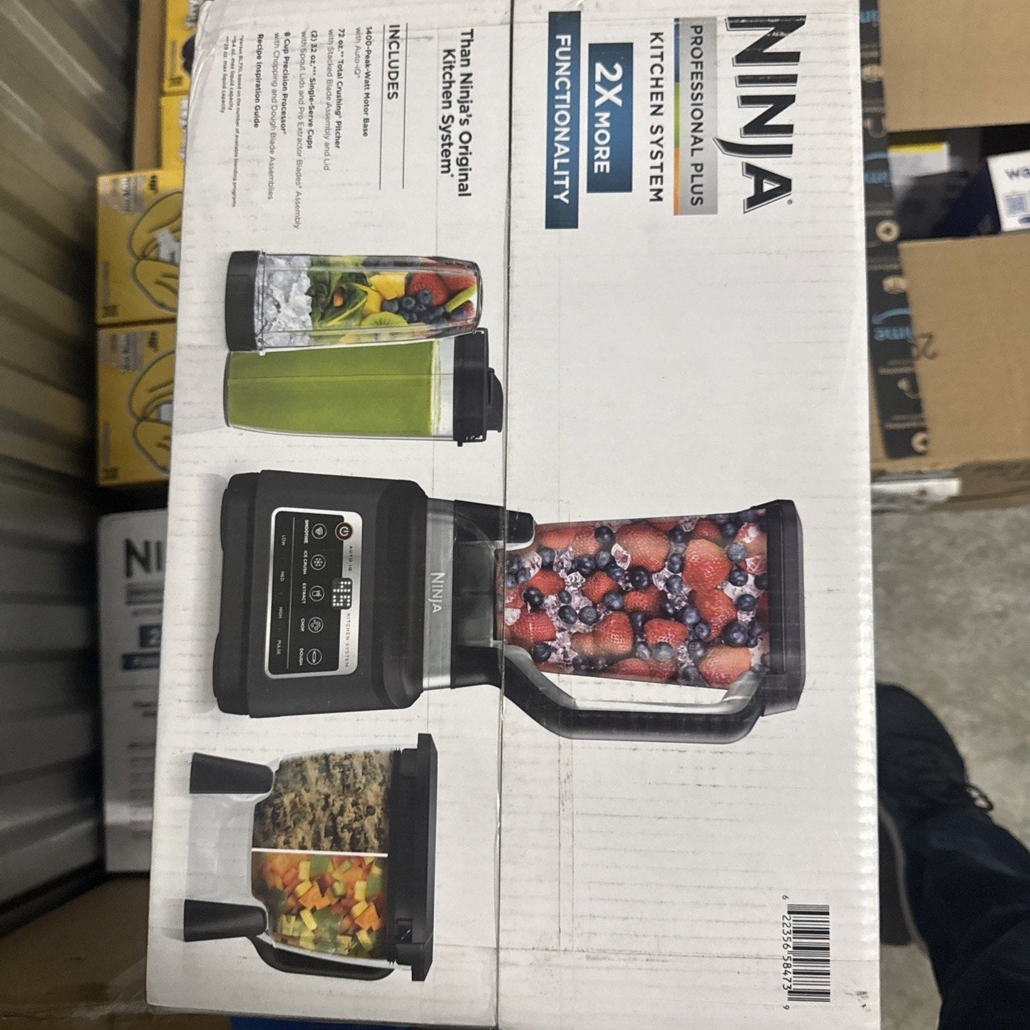 Ninja BN805A 120V 64 Oz 5-Speed Professional Blender -sealed New