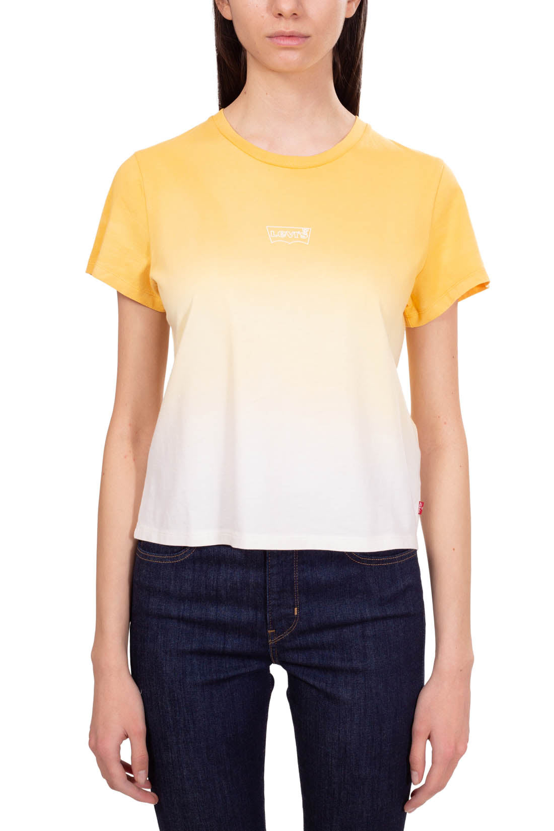 LEVI'S - Women's faded cotton T-shirt-9