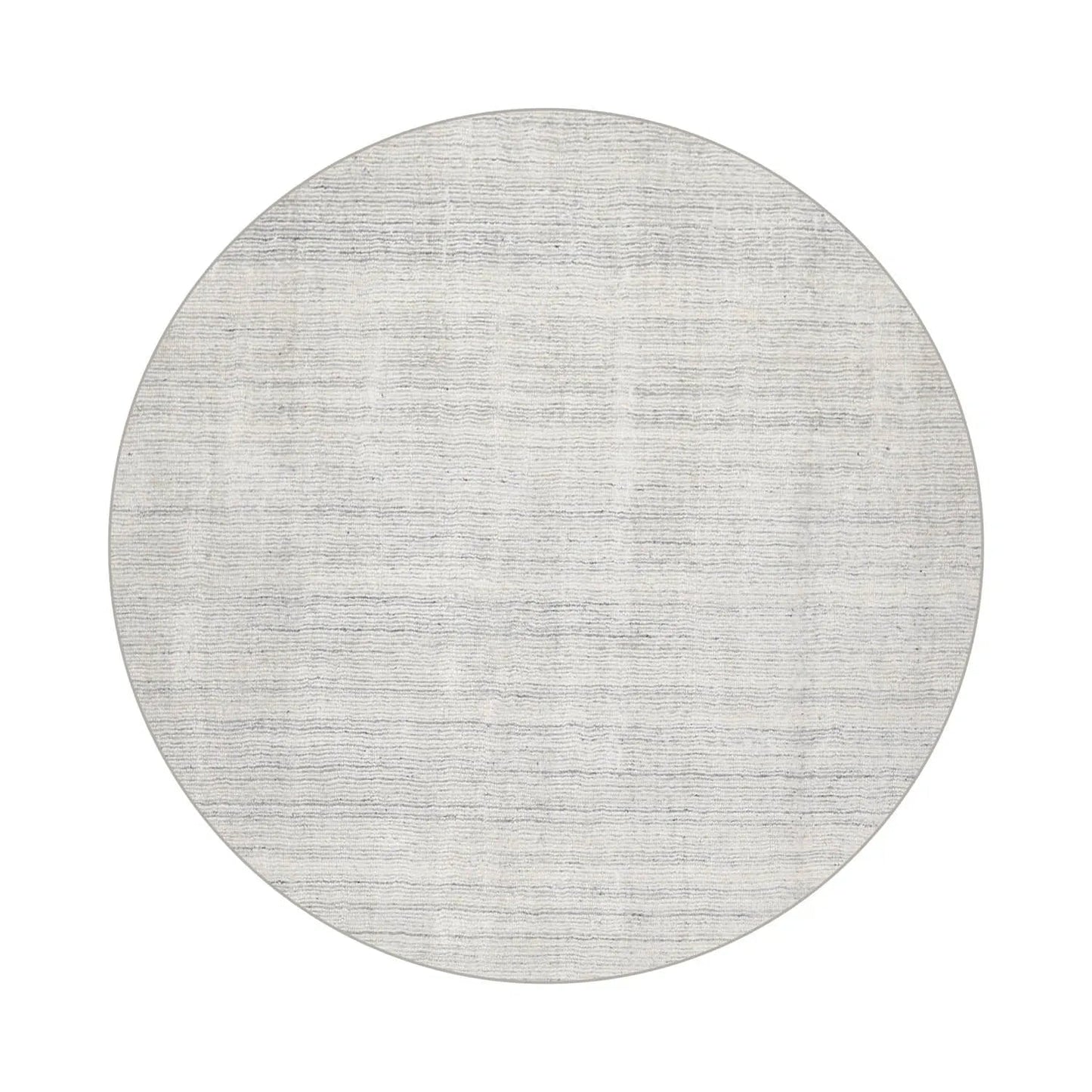 LoomBloom Multi Sizes Off White Hand Tufted Contemporary Textured New Zealand Wool Oriental Area Rug-4