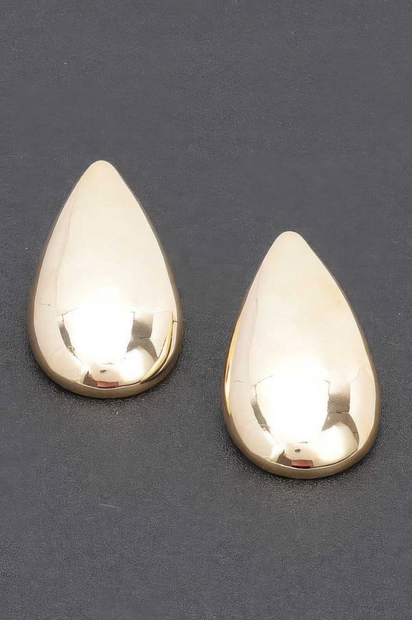 ASTOR Gold Plated Teardrop Earrings: NYFW BYMANYC ® New York-0