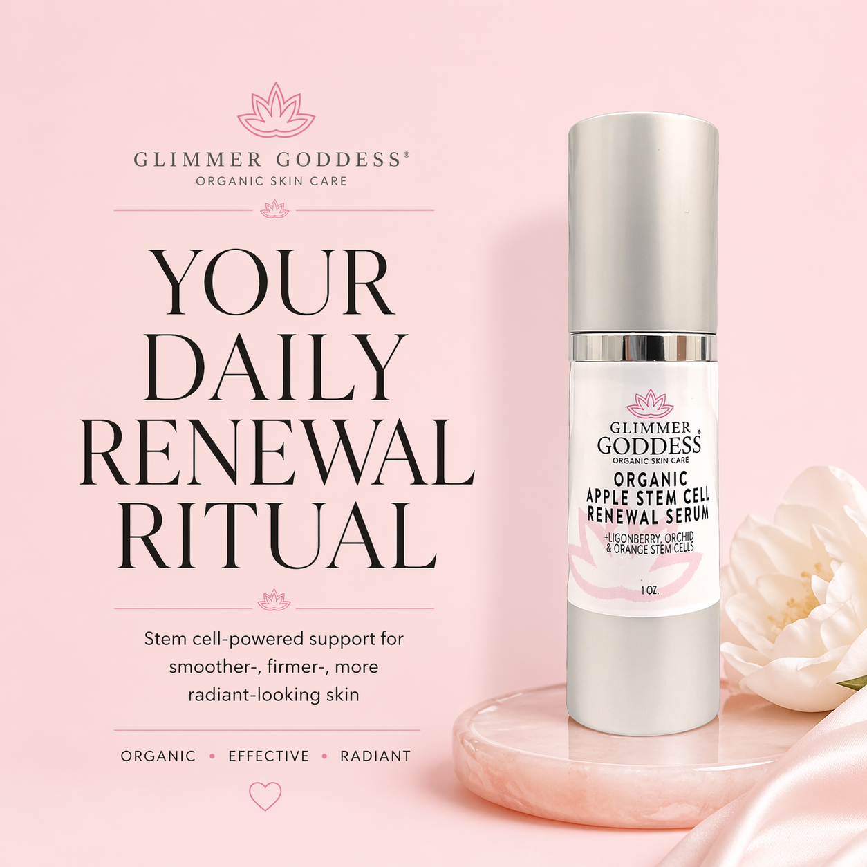 Organic Apple Stem Cell Anti-Aging Serum