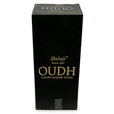 Balaji - OUDH, Luxury Incense Sticks Gift (15 sticks x 12 packets)