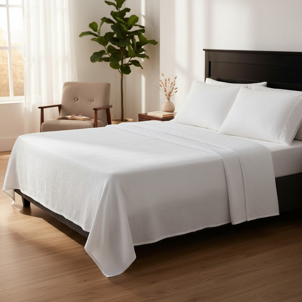 BRW Collection Puff Jacquard Top Sheets-1