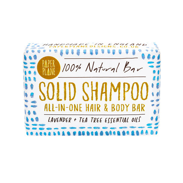Lavender and Tea Tree 100% Natural Vegan Plastic-free Solid Shampoo-4