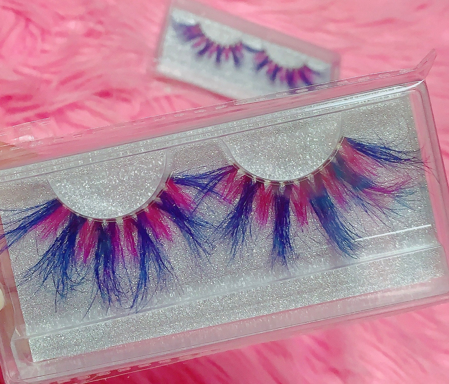 *BLUEBERRY TWIST* (Blue/Fuschia/Purple) DOLLicious COLORBLAST Lashes!