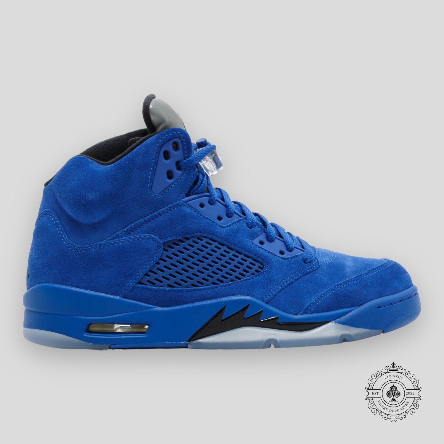 Air Jordan 5 Retro Blue Suede