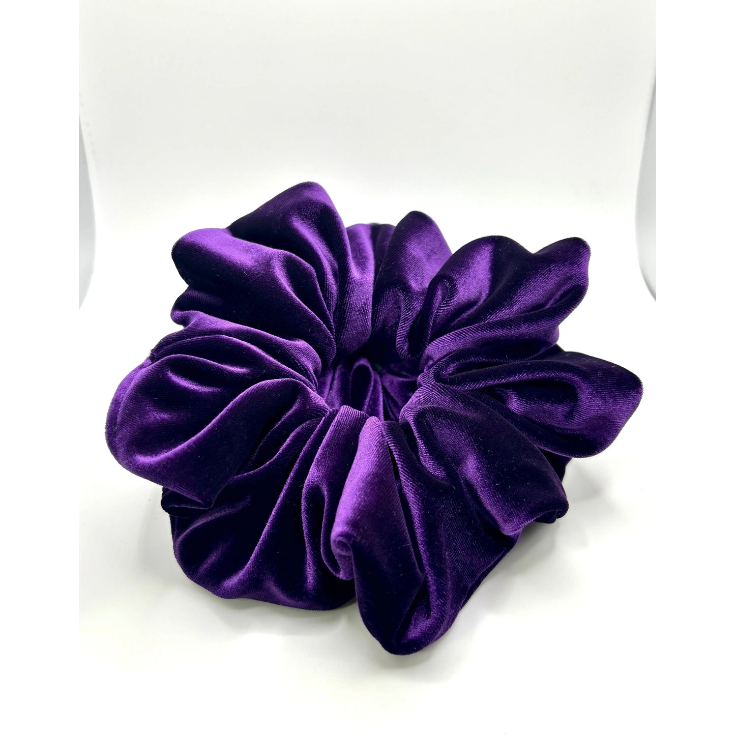 Purple Velvet Scrunchie