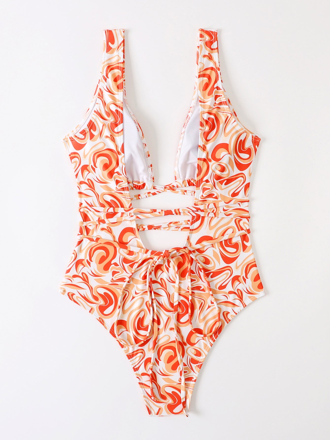 Swimsuit Women' Sexy Print Tight Swimwear Durable One-Piece Swimsuit