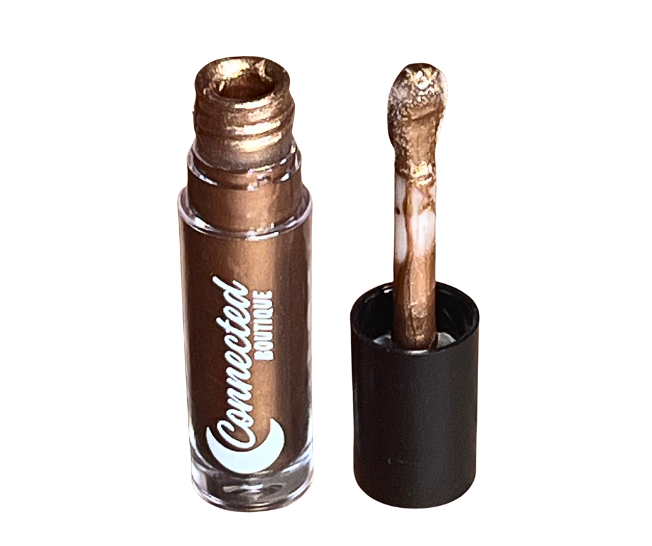 NY lip gloss brown metallic lip gloss-3