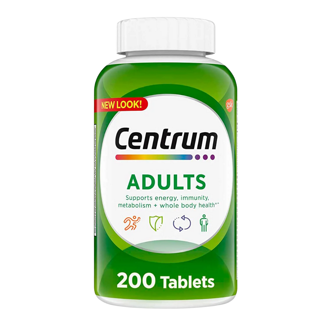 Centrum Adults Multivitamin Tablets (200 count)