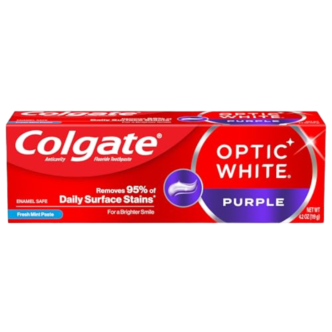 Colgate Optic White Purple Toothpaste (4.2 oz)