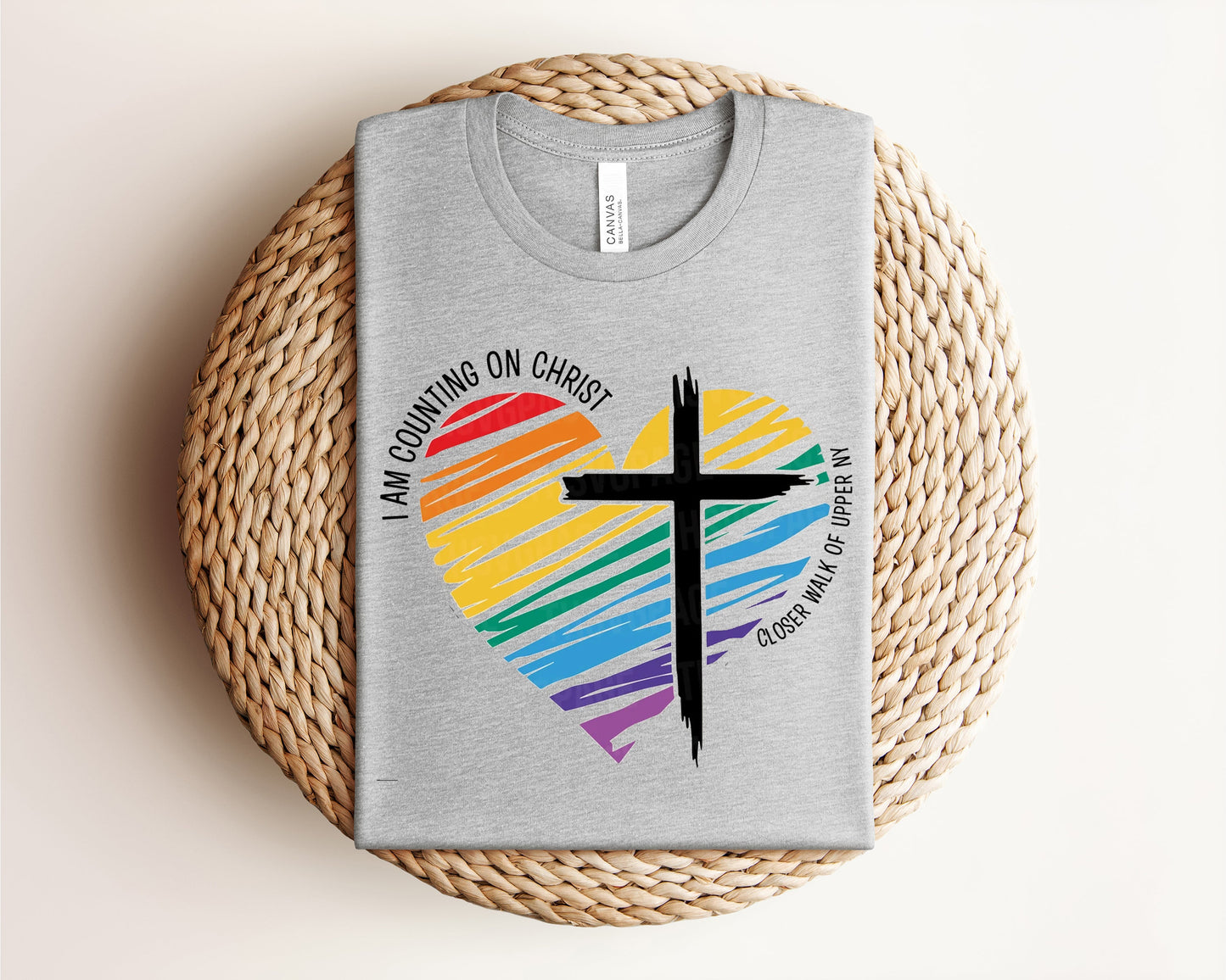 I am Counting on Christ Graphic Tee