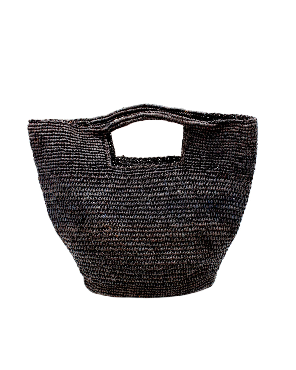 ConCon Large Crochet Raffia Straw Basket Handbag