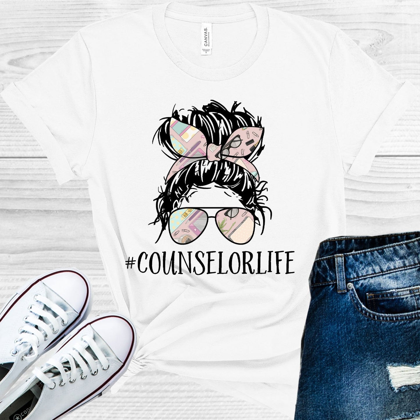 Counselor Life #counselorlife Graphic Tee