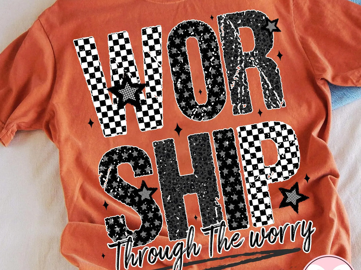 Worship Through the Worry Graphic Tee
